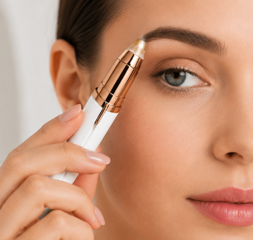 Depiladora facial de precisión con LED
