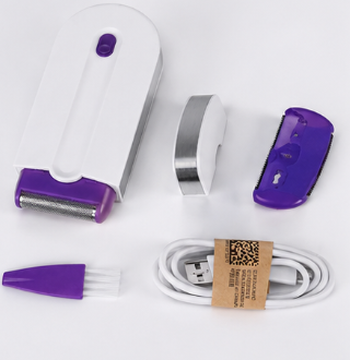 Depiladora corporal 2-1 recargable